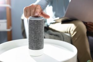 boom enceinte connectee